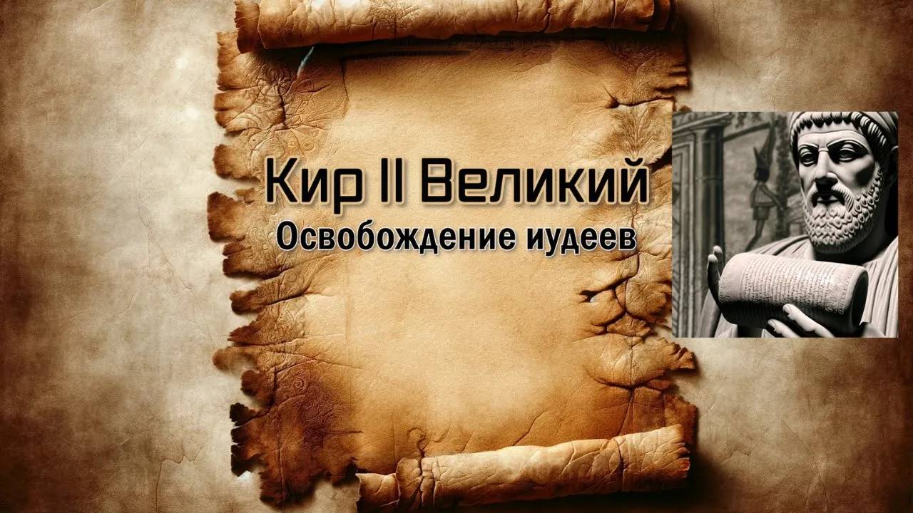 Кир II Великий. Освобождение иудеев.