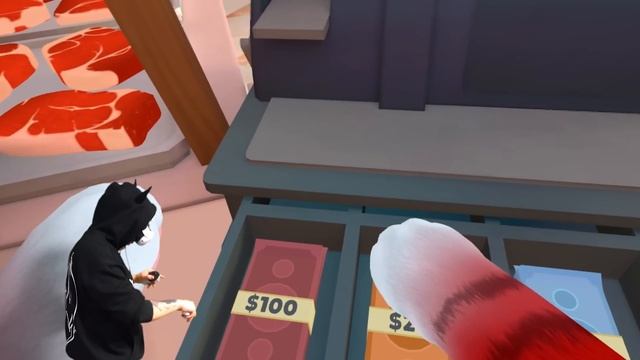 НЕПОСЛУШНЫЙ КОТ ПОЖАРИЛ МЯСНИКА!! (I Am Cat VR)