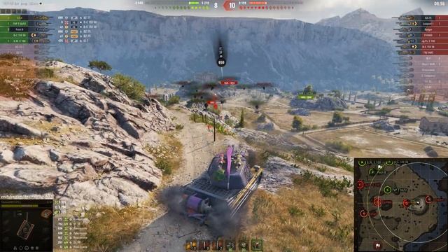 Мир танков. WOT. Уникальный бой на ST-II. Взял 8 фрагов и 11.4К урона + полоска