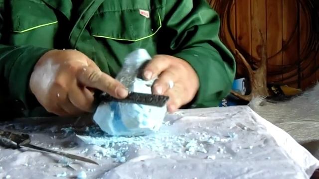 Изготовление манекена птицы