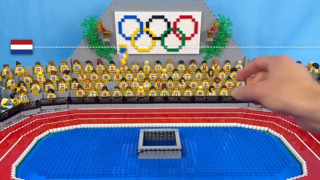 I built a MASSIVE LEGO Olympics STADIUM...