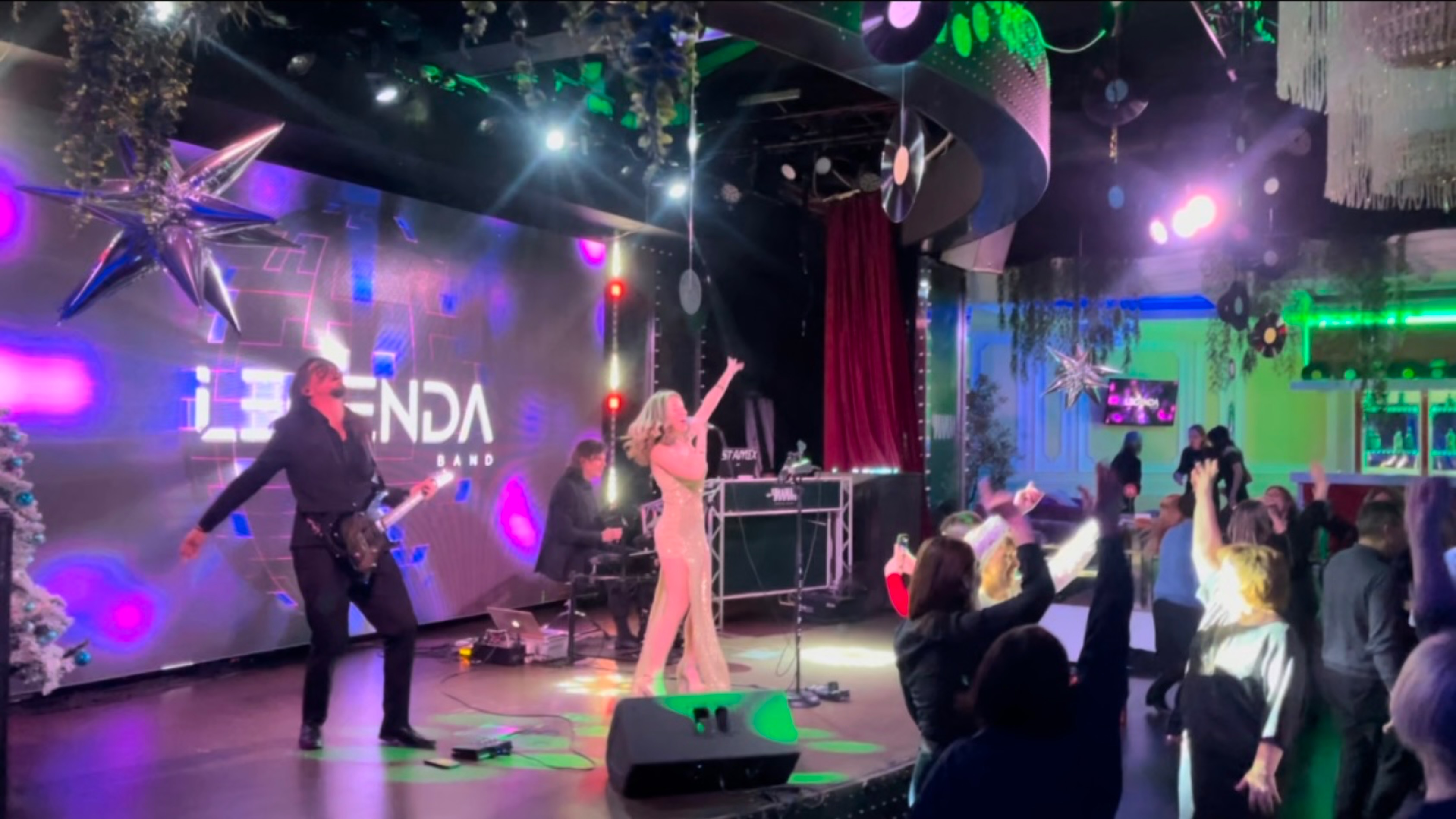 НГ корпоратив в «Chillim» - кавер-группа «Legenda» г. Казань