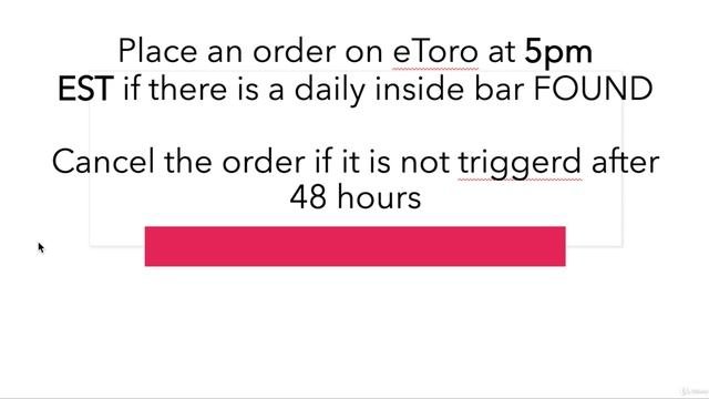 7. STEP 4 Place a Pending Order on eToro