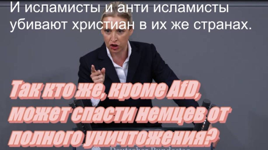 Немцев убивают как исламисты, так и анти исламисты.