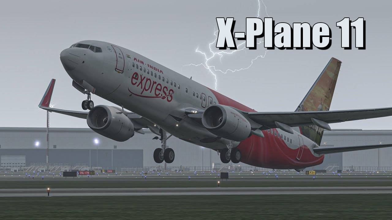 X-Plane 11. Boeing 737-800