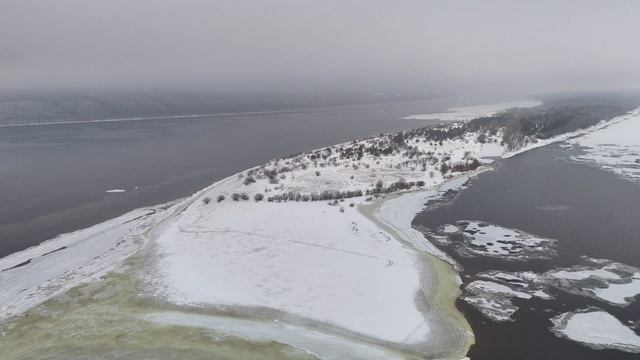 Полуостров Копылово зимой. Декабрь 2024 - ого.