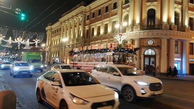 Дед Мороз Автобус на невском