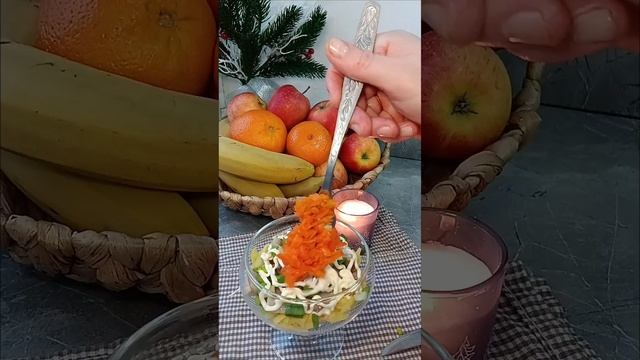 салат Селёдка под шубой😇 порционная подача салата Селёдка под шубой🥰