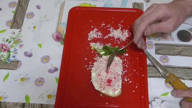 Народный советский любимый Крабовый бутерброд