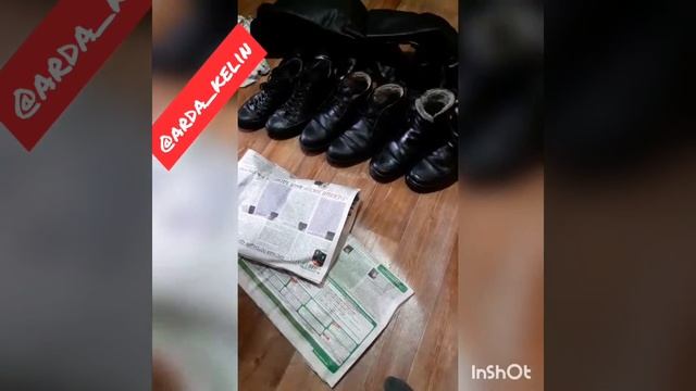Қыстық аяқ киімдерді жазға сақтап, реттестіру