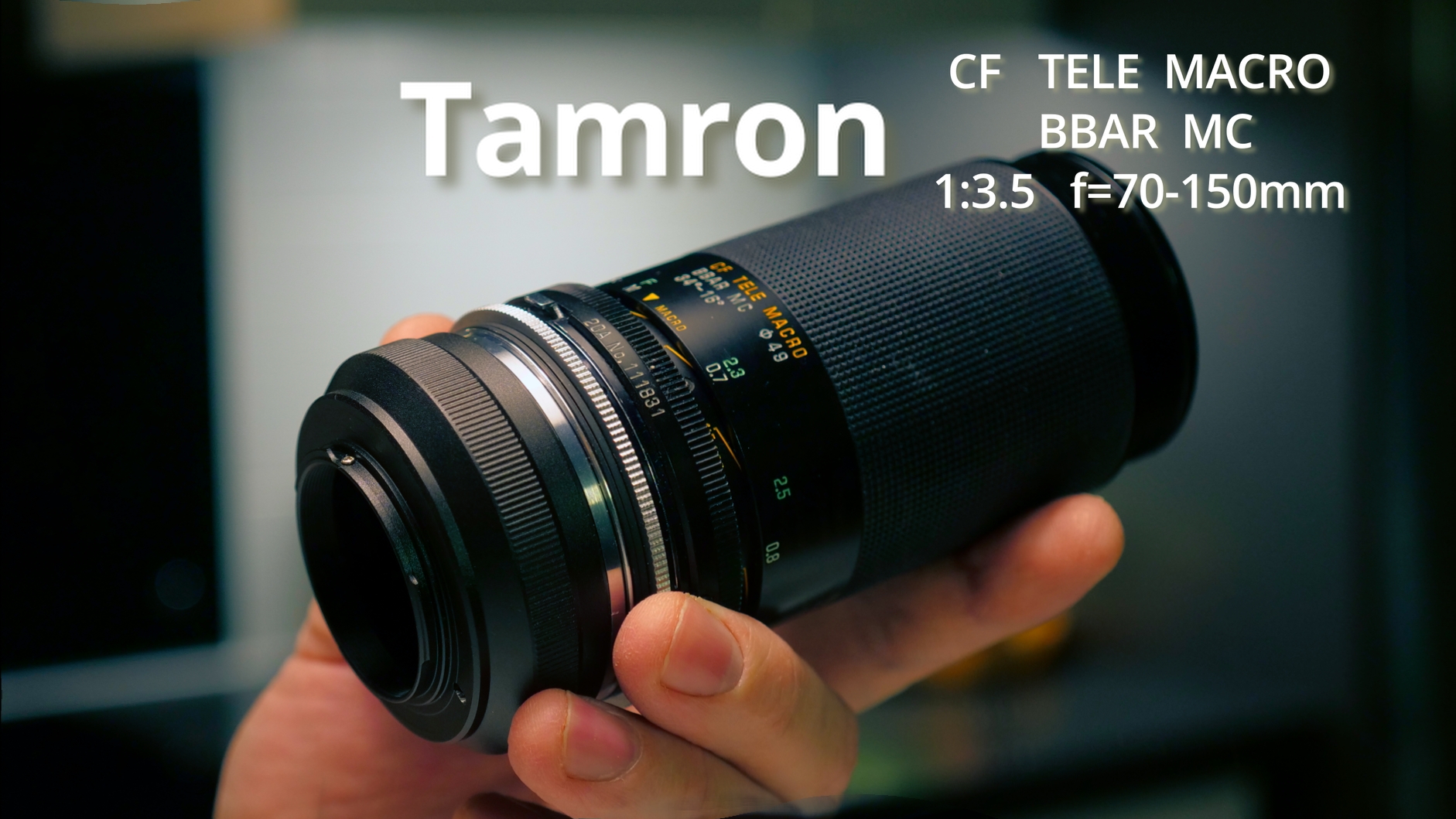 Tamron 70-150 f1-3.5 BBAR MC. "помповый" зум Япония.