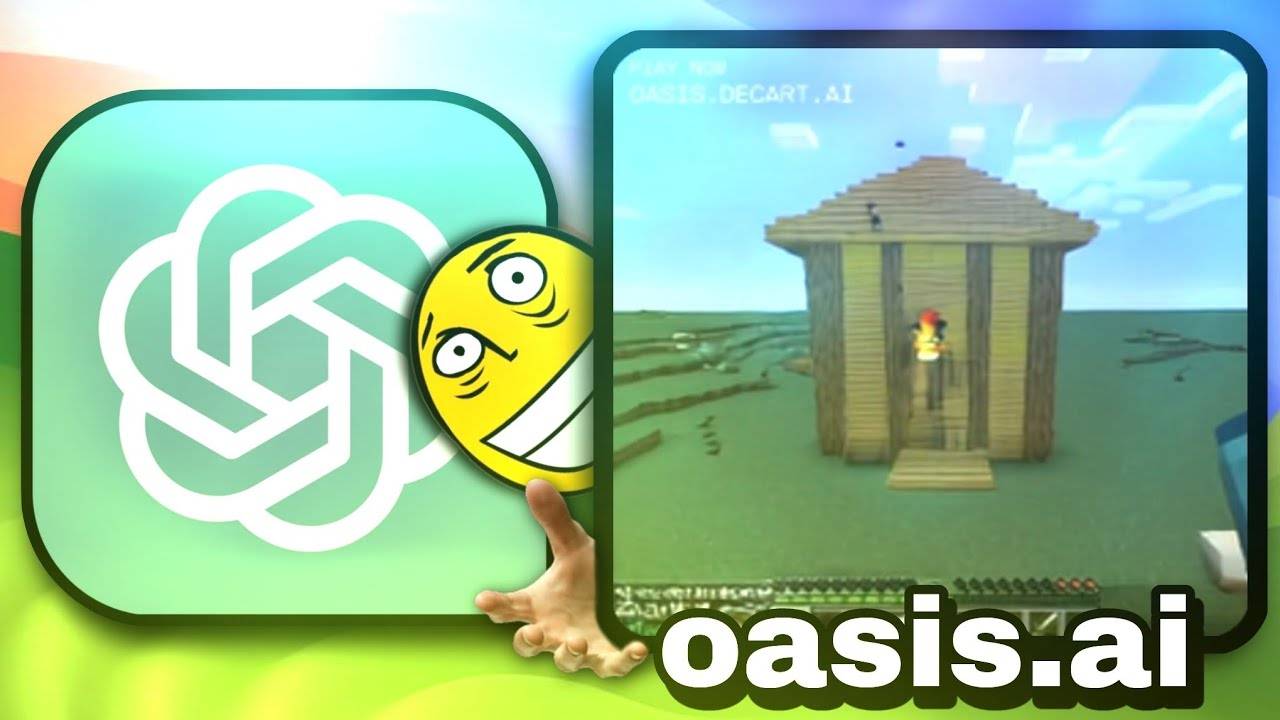 Майнкрафт ЛОБОТОМИЯ Или Майнкрафт Глазами НЕЙРОСЕТИ (Oasis AI)