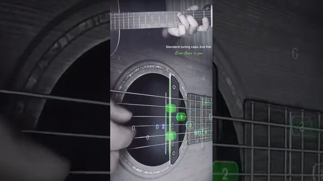учимся играть на гитаре.