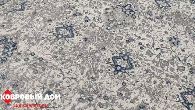 Ковер VENEZIA B797B CREAM-BLUE винтажный #коврыкраснодар #home #carpet #интерьер#venezia