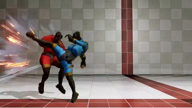 FemPyro Mod From Team Fortress 2 KOF XV