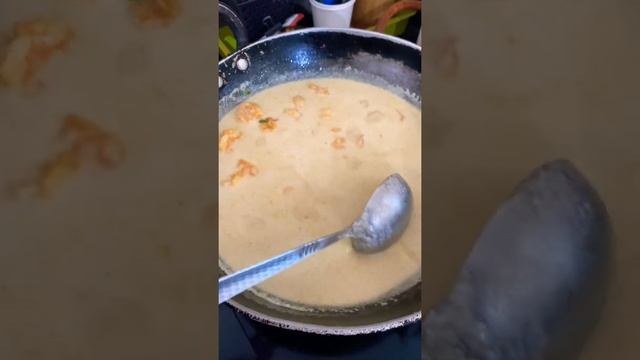 Prawn coconut curry. Prawn moilee..