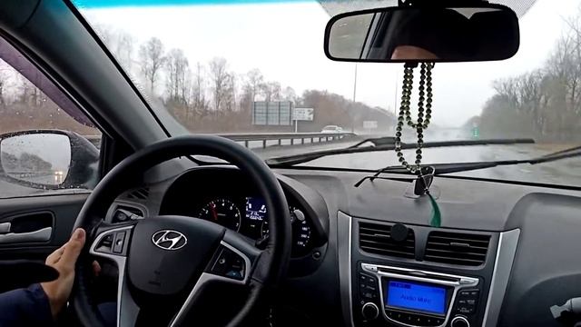 Работа круиз контроля со штатных кнопок Hyundai Solaris 2014