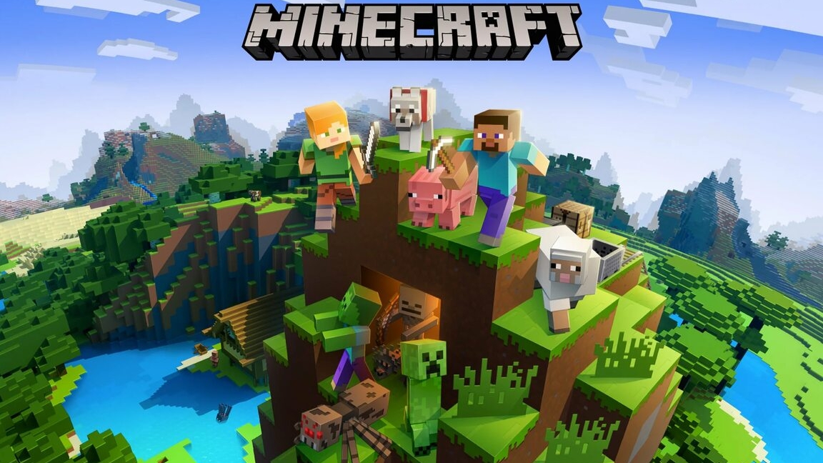 Играем в Minecraft на острове выживание