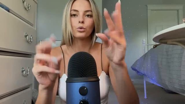 ASMR   LOTS of Mouth Sounds, Hand Sounds, Finger Fluttering & Gentle Face Touching (1)