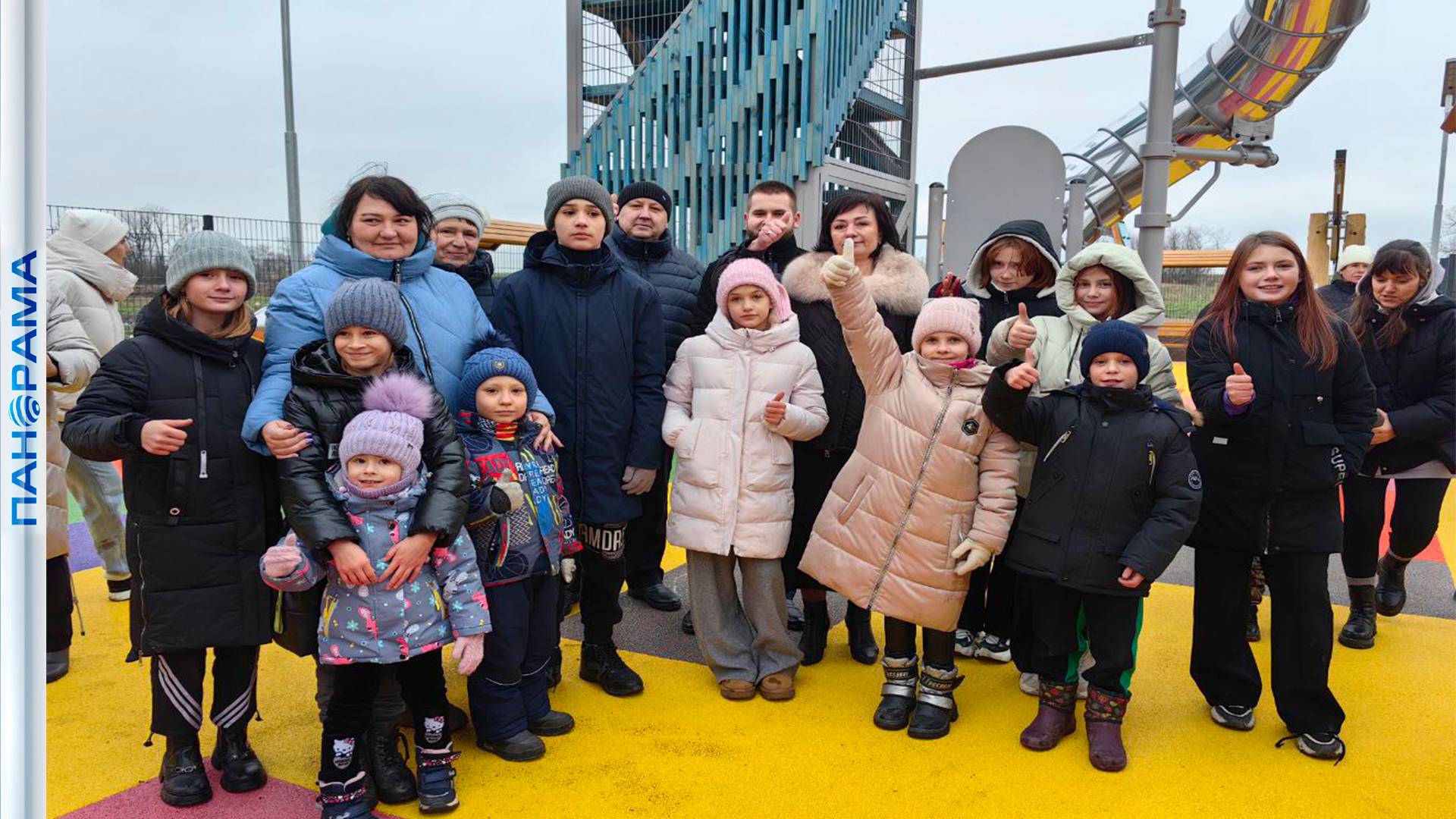 В сёлах Тельмановского района открыли две площадки в рамках программы комфортной городской среды