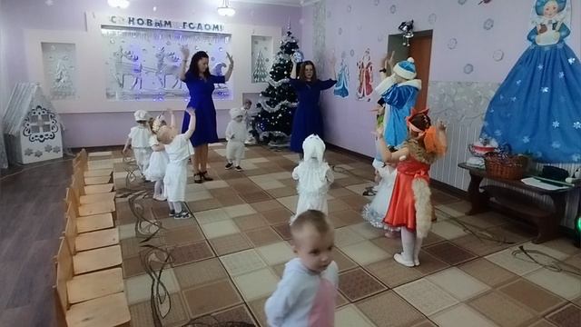 Новогодний утренник в ясельной группе 24.12.24