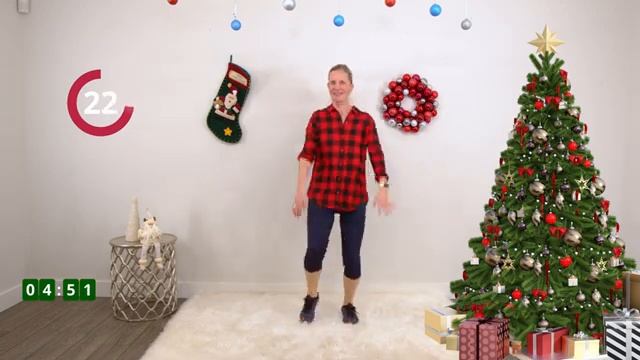 10 Minute Christmas Workout _ Low Impact Workout