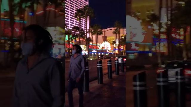 Las Vegas. The Strip at night