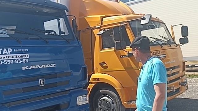КАМАЗ 4308 и КАМАЗ 65117. Отзыв нашего покупателя из г. Троицк 05 июня 2023