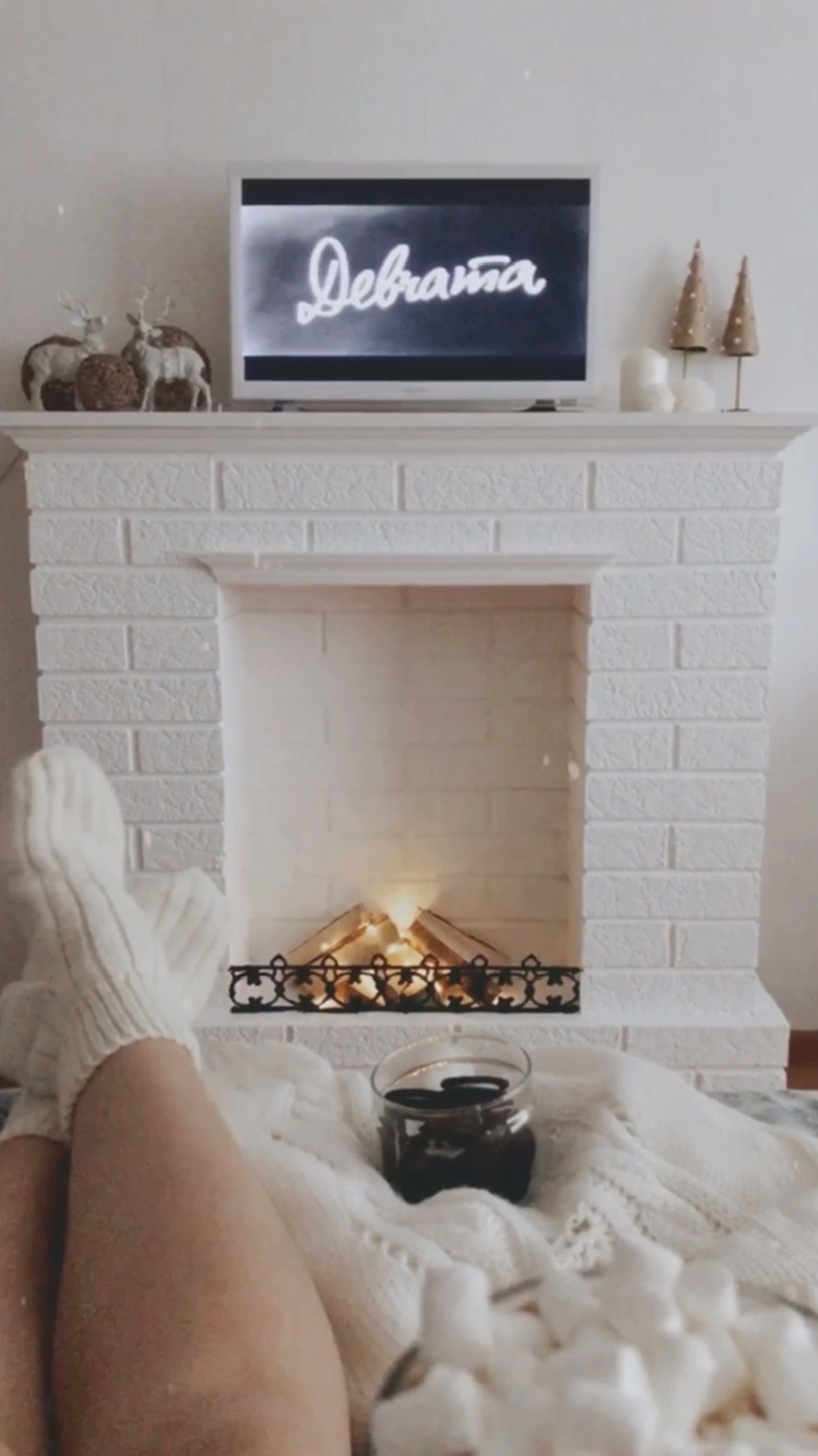 DIY. Декоративный камин своими руками✨