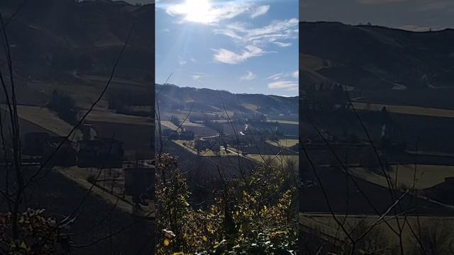 Старинный замок и шикарные виды в Кастель Аркуато Эмилия-Романья