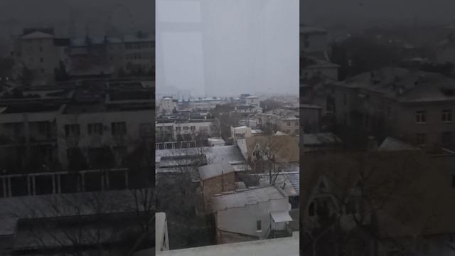 СНЕГ В КРЫМУ !