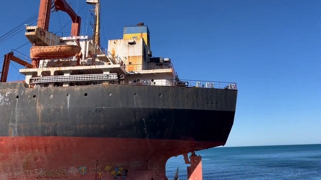 ЗНАМЕНИТЫЙ СУХОГРУЗ РИО РАСПИЛИВАЮТ НА МЕТАЛЛОЛОМ, НО Я УСПЕЛА ЗДЕСЬ ПОБЫВАТЬ | РИО КАБАРДИНКА
