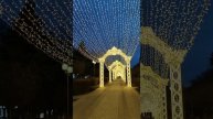Продолжение прогулки по новогоднему Александровскому бульвару в Краснодаре