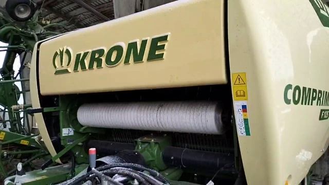 Пресс-подборщик рулонный Comprima F125 экспресс-обзор от Евгения Поваляева