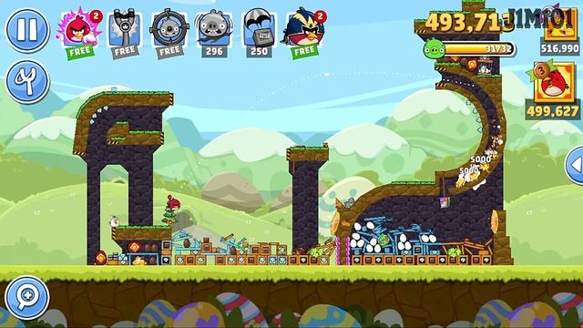ANGRY EGGS ANGRY BIRDS FRIENDS SPECIAL TOURNAMENT  LEVEL 9 CAN J1M101 GET ALL 3 STARS #147