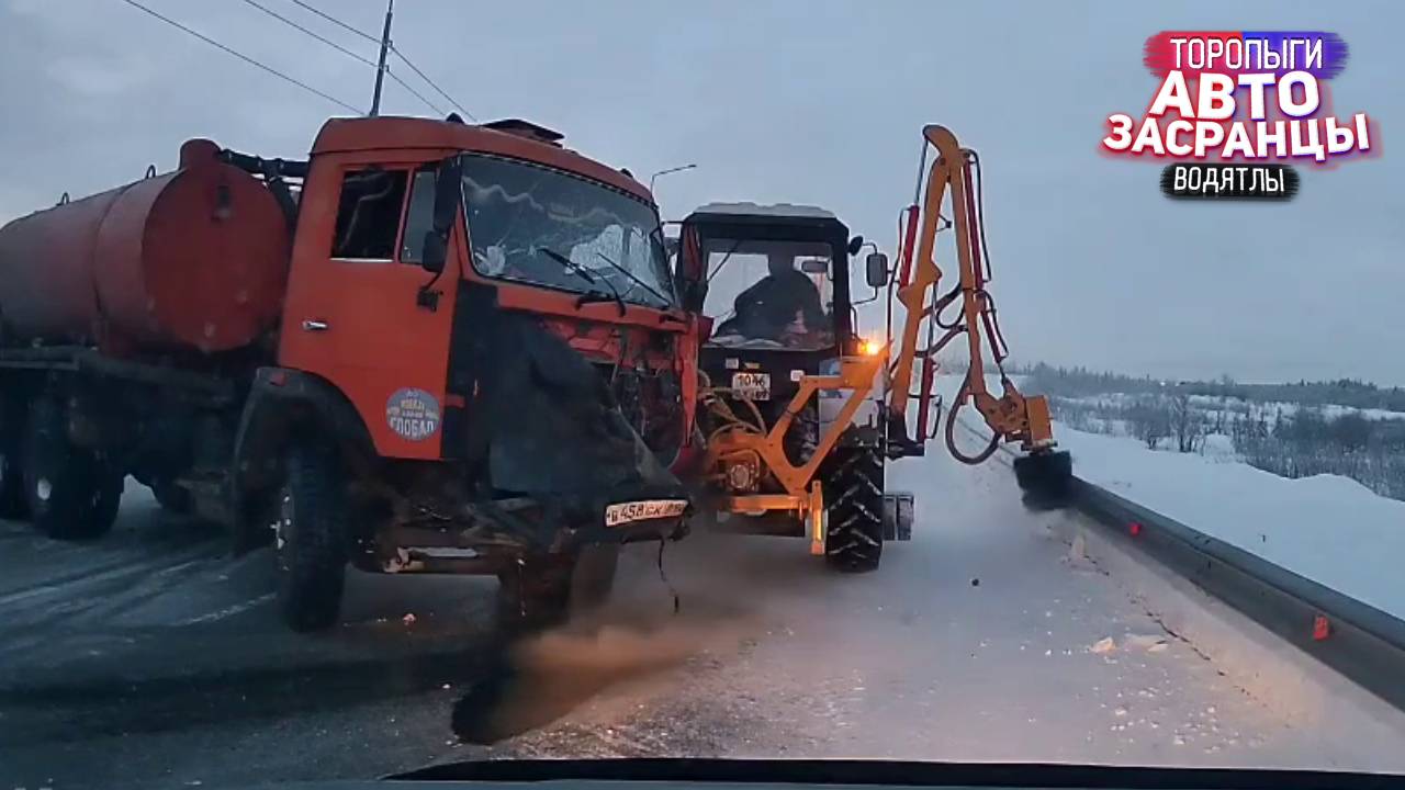 Вот Шакал! Декабрянутые Торопыги и Водятлы на Дороге! ДТП