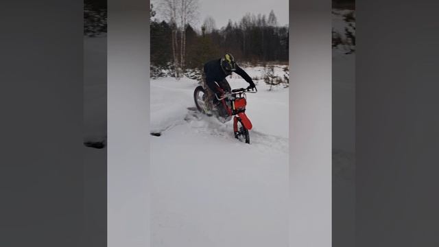 Зимняя мото прогулка 2