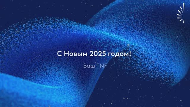 Поздравление с Новым годом от Команды TNF 🎉