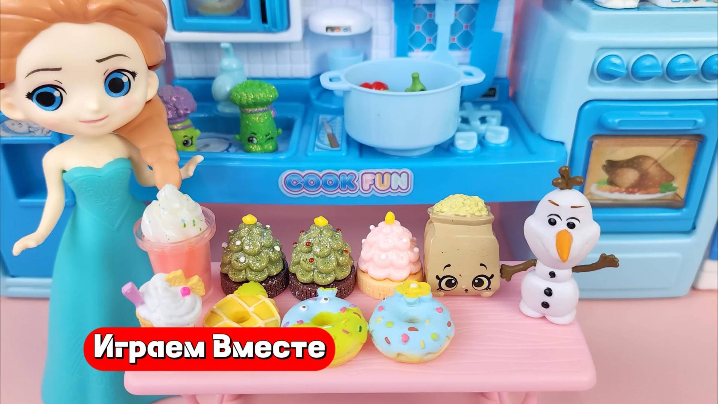 Играем в игрушки из мультиков Дисней ! Холодное сердце, Микки Маус и другие ! Видео для детей