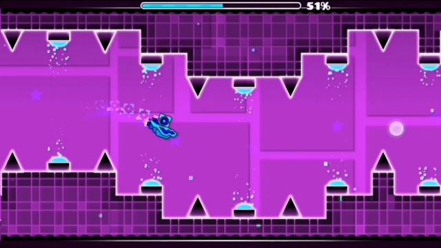 Прошёл уровень xStep в geometry Dash