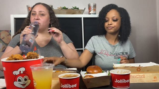 TRYING JOLLIBEE PT.2 (SPICY CHICKEN, PALABOK, BURGER STEAK and MORE)