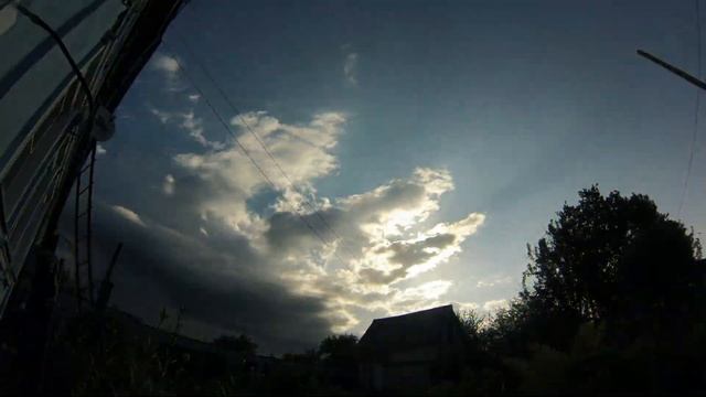 timelapse восход  4k