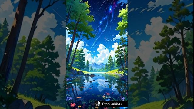 Viral anime nature wallpaper in 4K quality