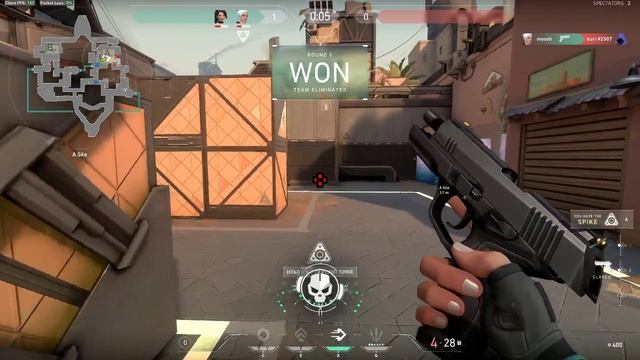 The best crosshair for Valorant.