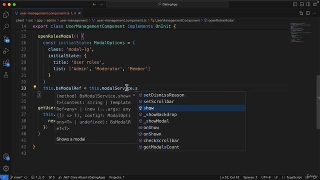 212 - Setting up modals