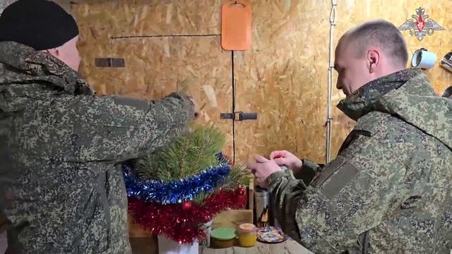 Военнослужащие танкового объединения группировки войск «Запад» готовятся встретить новый 2025 год