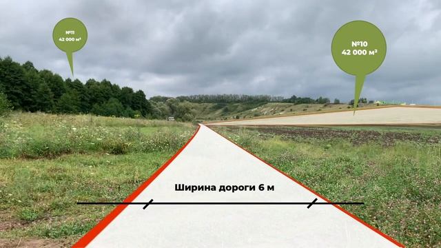 Схема проезда к участкам #10 и #11