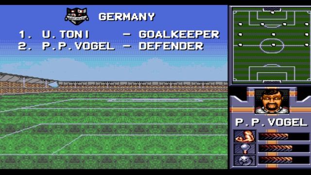 AWS Pro Moves Soccer SEGA "Sega Mega Drive"