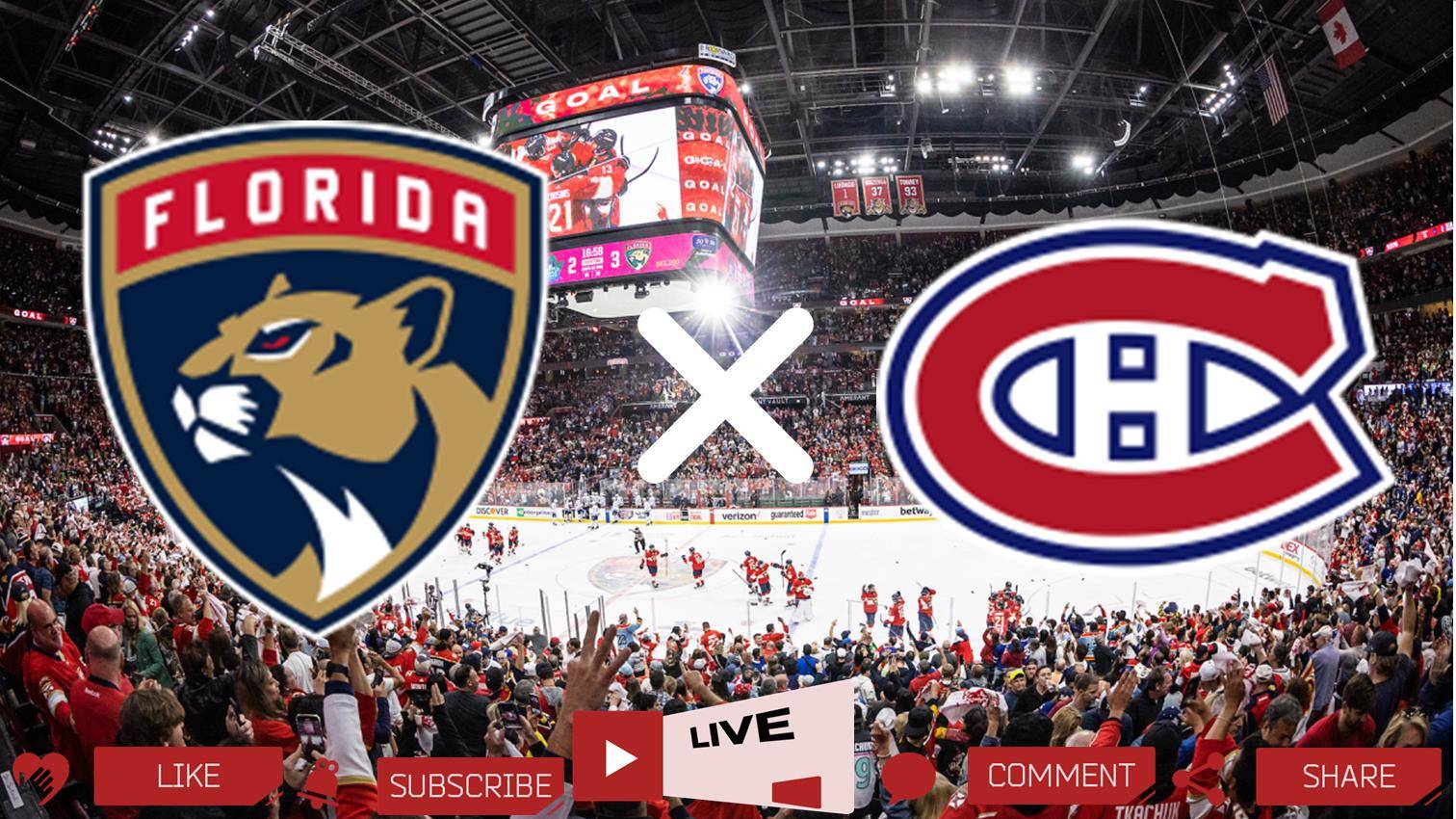 Флорида - Монреаль прямая трансляция