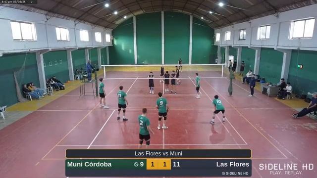 Vóley FCV 2024 - Super Liga Masc Sub21 - Las Flores vs Muni de Córdoba (LIVESD)